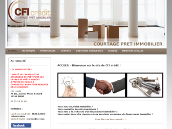 cabinet-cfi.fr website preview