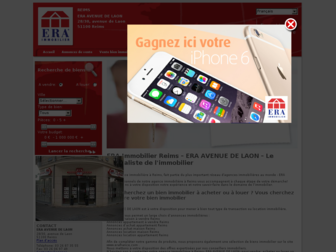 era-immobilier-reims-laon.fr website preview