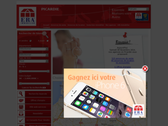 era-immobilier-picardie.fr website preview