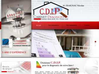 cdip-diagnostics.fr website preview