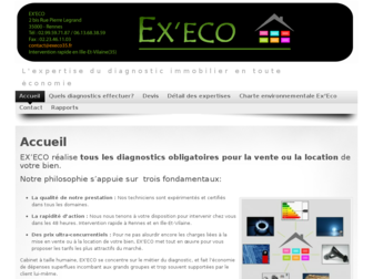 execo35.fr website preview