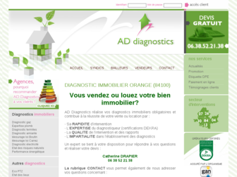 ad-diagnostics.fr website preview