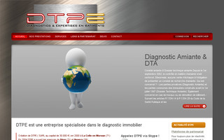 dtpe.fr website preview