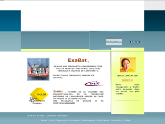 exabat.fr website preview