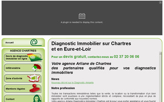 chartres.diagnostic-immobilier-arliane.fr website preview
