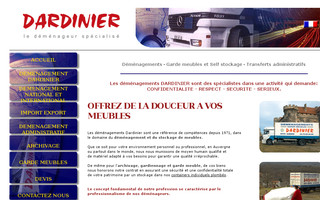 demenagement-dardinier.com website preview