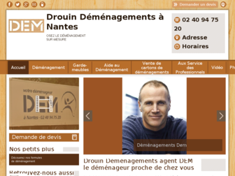 dem-nantes.com website preview