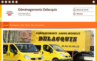 demenagements-delacquis.com website preview