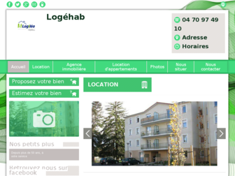 logehab-immobilier.fr website preview