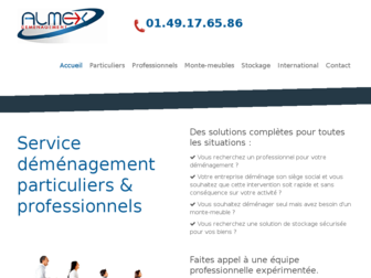 almex-demenagement.com website preview