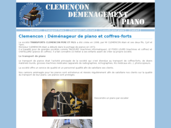 clemencon.eu website preview
