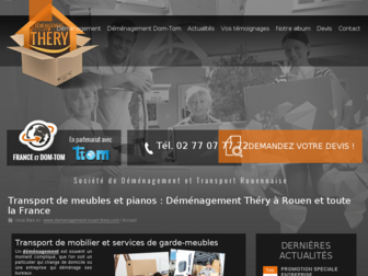 demenagement-rouen-thery.com website preview
