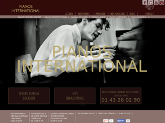 pianos-international.fr website preview