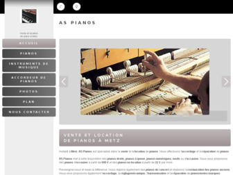 piano-sergeamar.com website preview