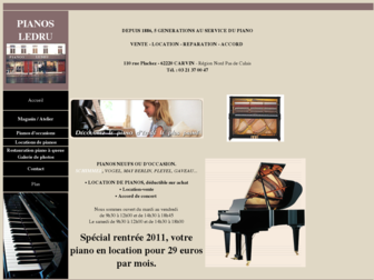 pianos-ledru-nord.fr website preview
