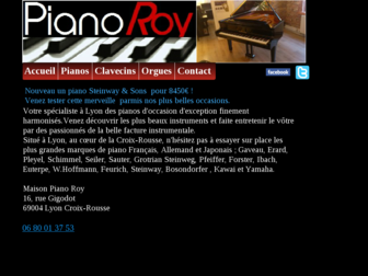 pianoroy.com website preview