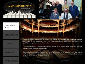 pianos-cholet-49.fr website preview