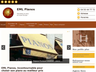 eml-pianos.fr website preview