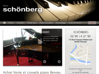 pianos-schonberg-rennes.com website preview