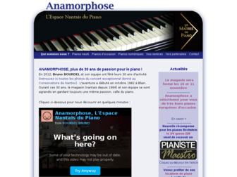 anamorphose.fr website preview