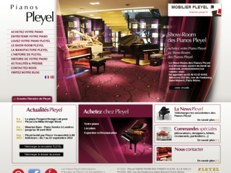 piano.pleyel.fr website preview