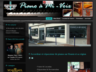 pianoamivoix.fr website preview