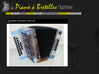 pianoabretelles.com website preview
