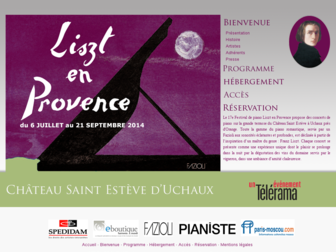 liszt-en-provence.com website preview