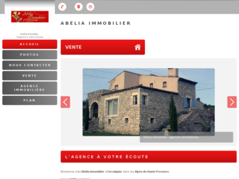 abelia-immobilier.fr website preview