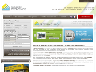 agence-provence.com website preview