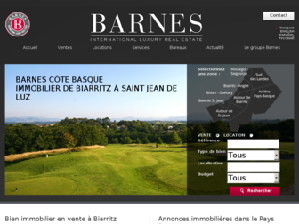 barnes-cotebasque.com website preview