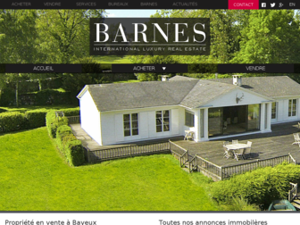 barnes-chateaux.com website preview
