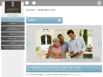 happyimmobilier.fr website preview