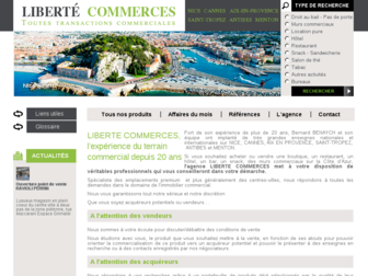 libertecommerces.com website preview