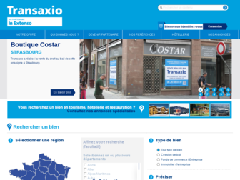 transaxio.fr website preview
