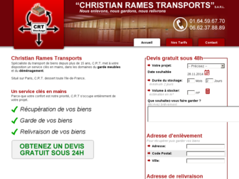 rames-transports.fr website preview