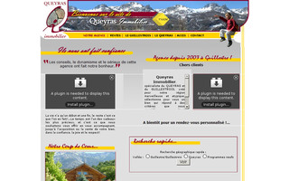queyras-immobilier.fr website preview