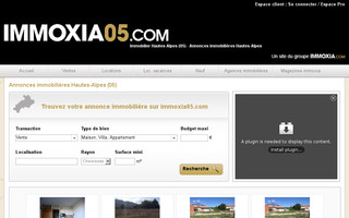 immoxia05.com website preview