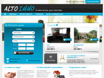 alto-immo.fr website preview