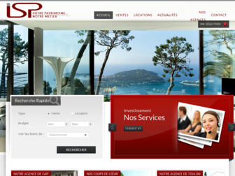 isp-immobilier.fr website preview