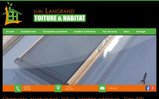 langrand-toiture-habitat.com website preview