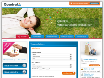quadral.fr website preview