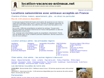 location-vacances-animaux.net website preview