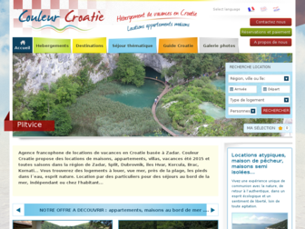 croatie-location.fr website preview
