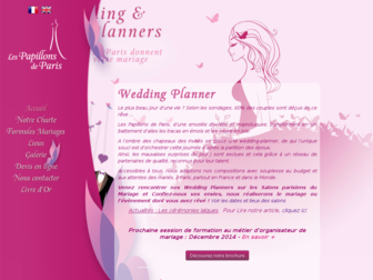 weddingplanner-paris.com website preview