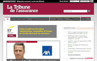 tribune-assurance.fr website preview