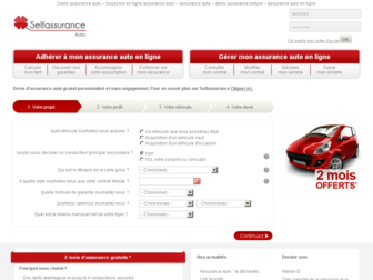 self-assurance-auto.fr website preview
