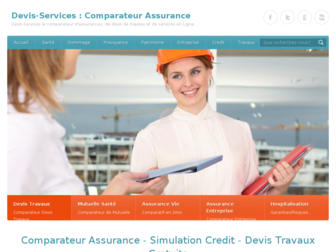 devis-services.fr website preview