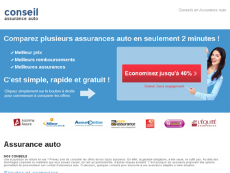 conseil-assurance-auto.fr website preview