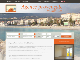 agence-provencale.com website preview